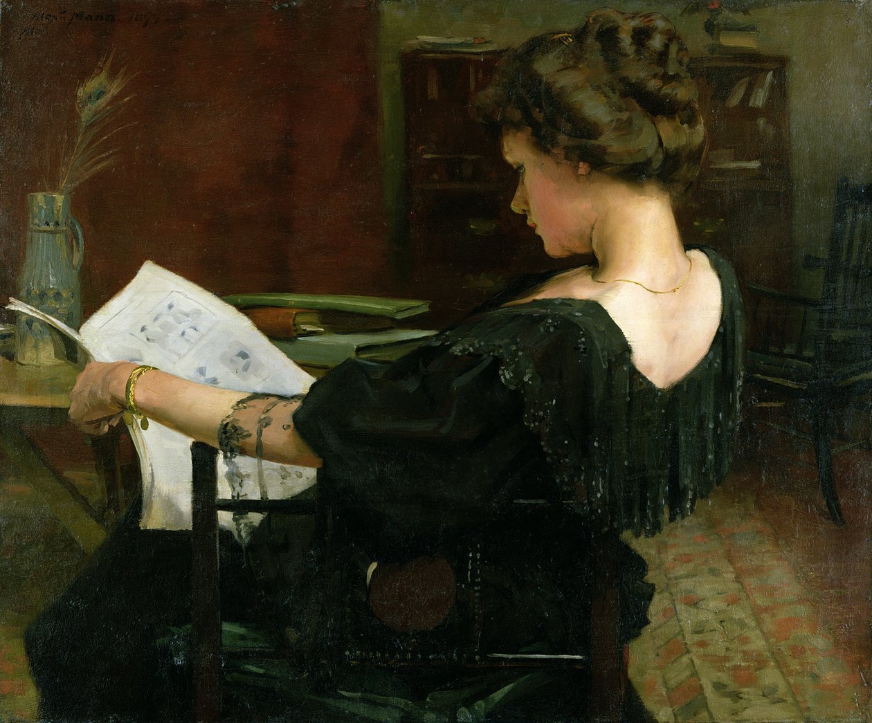 Porträt von Helen Gow von Alexander Mann