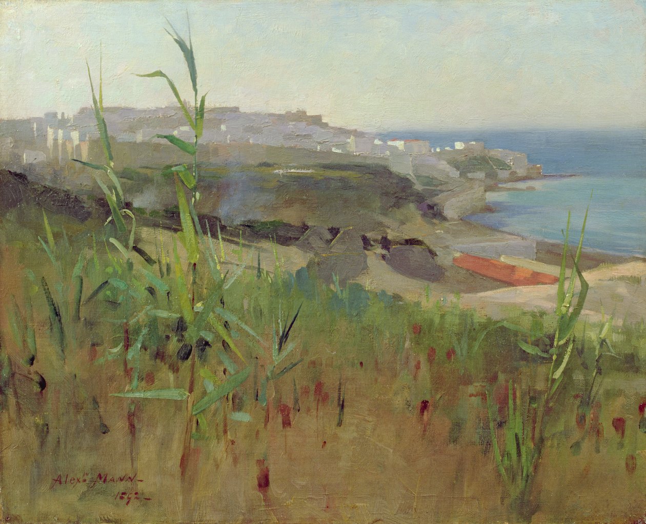 Tanger von den Dünen, 1892 von Alexander Mann