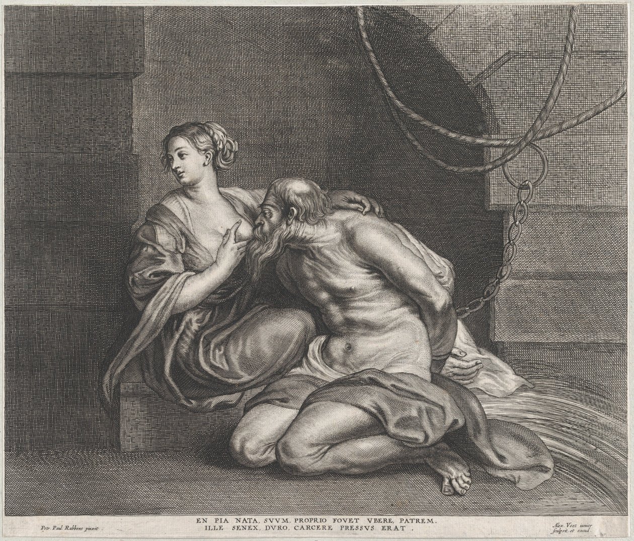 Cimon und Pero von Alexander Voet