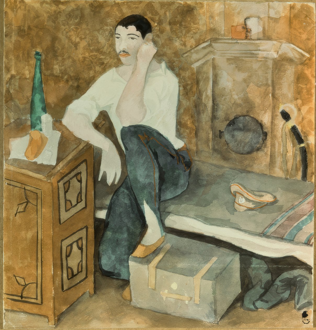 Selbstbildnis von Alexander Wassiljewitsch Schewtschenko