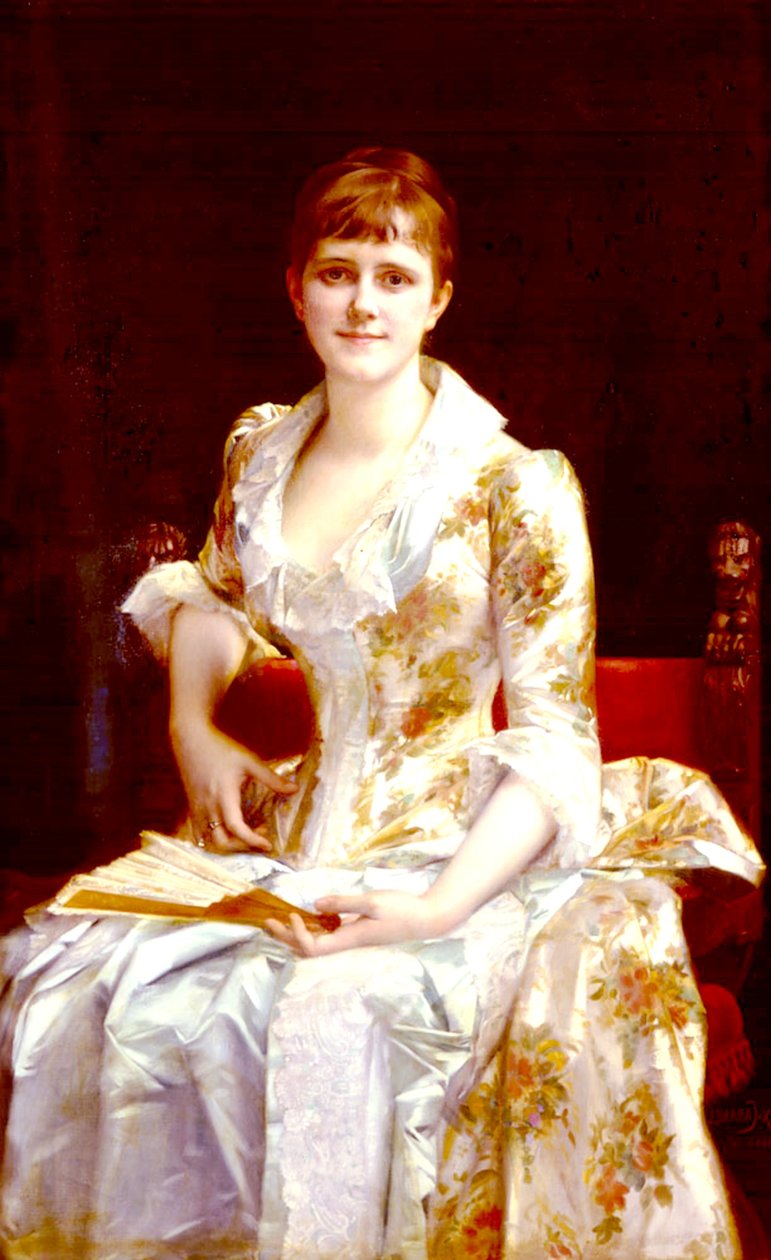 Eine junge Dame von Alexandre Cabanel