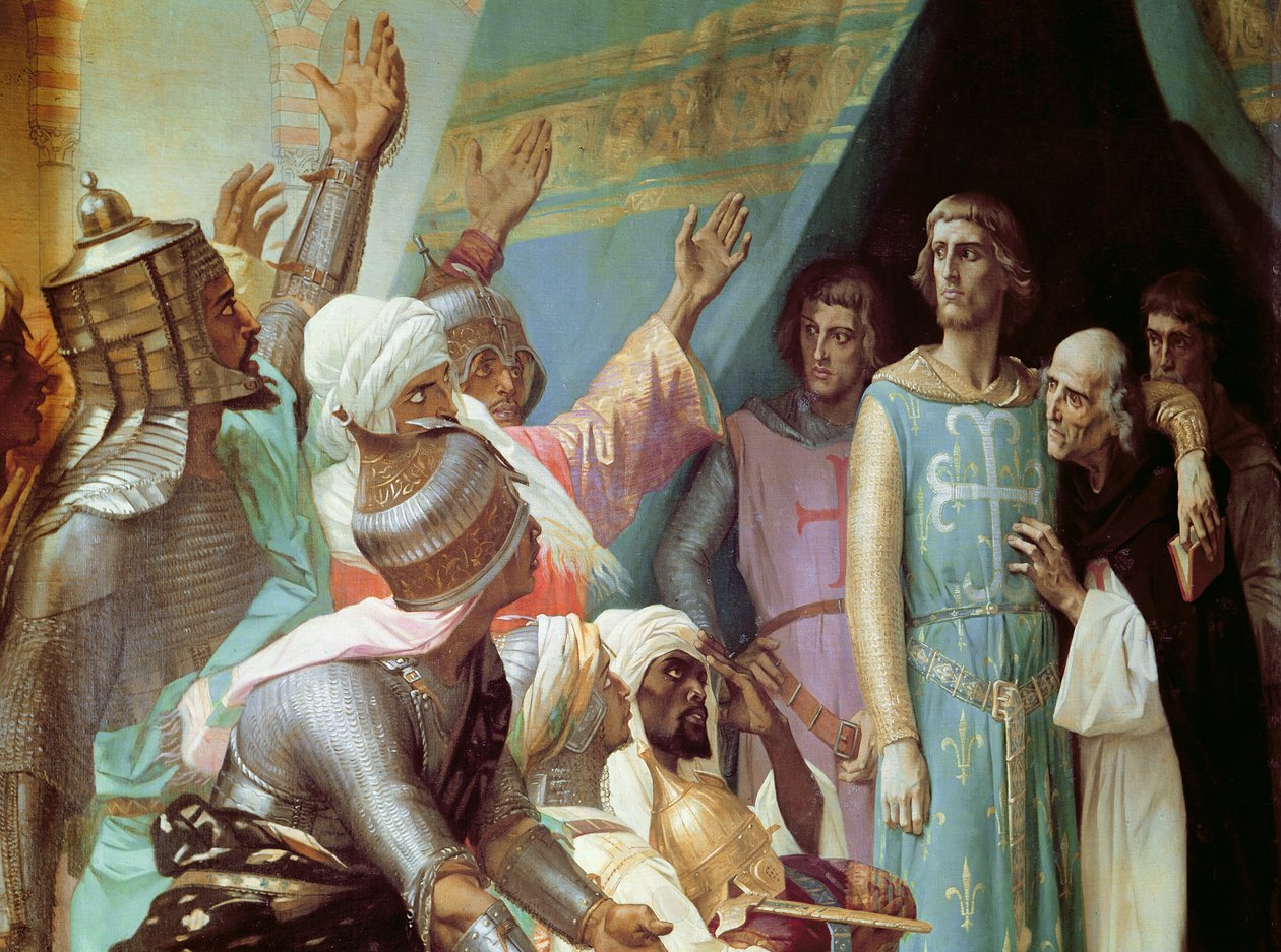 Das Leben des heiligen Ludwig (Detail) von Alexandre Cabanel