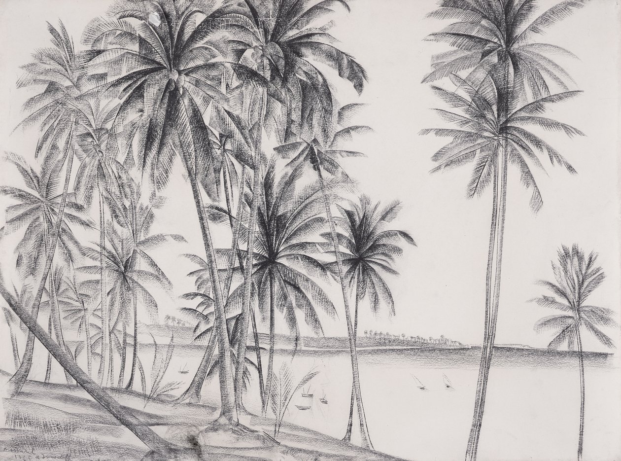 Mossuril, Mosambik, 1925 von Alexandre Iacovleff