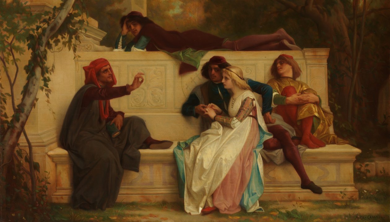 Florentiner Dichter, 1861 von Alexandre Cabanel