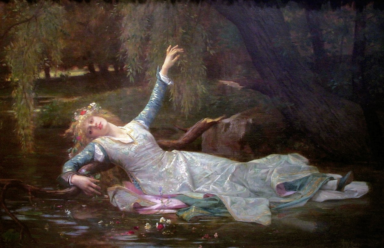Ophelia, 1883 von Alexandre Cabanel