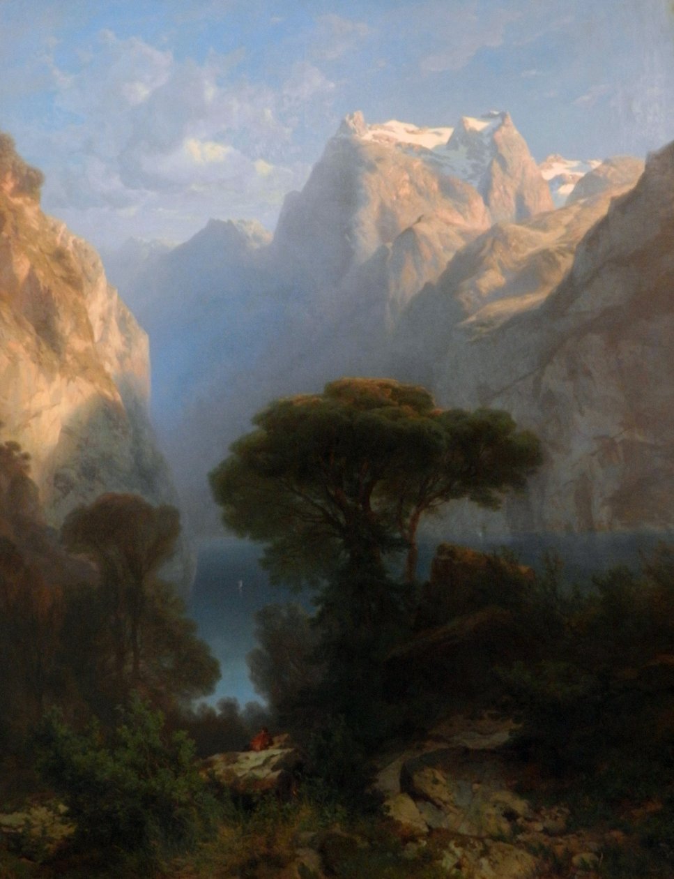 Vierwaldstättersee von Alexandre Calame