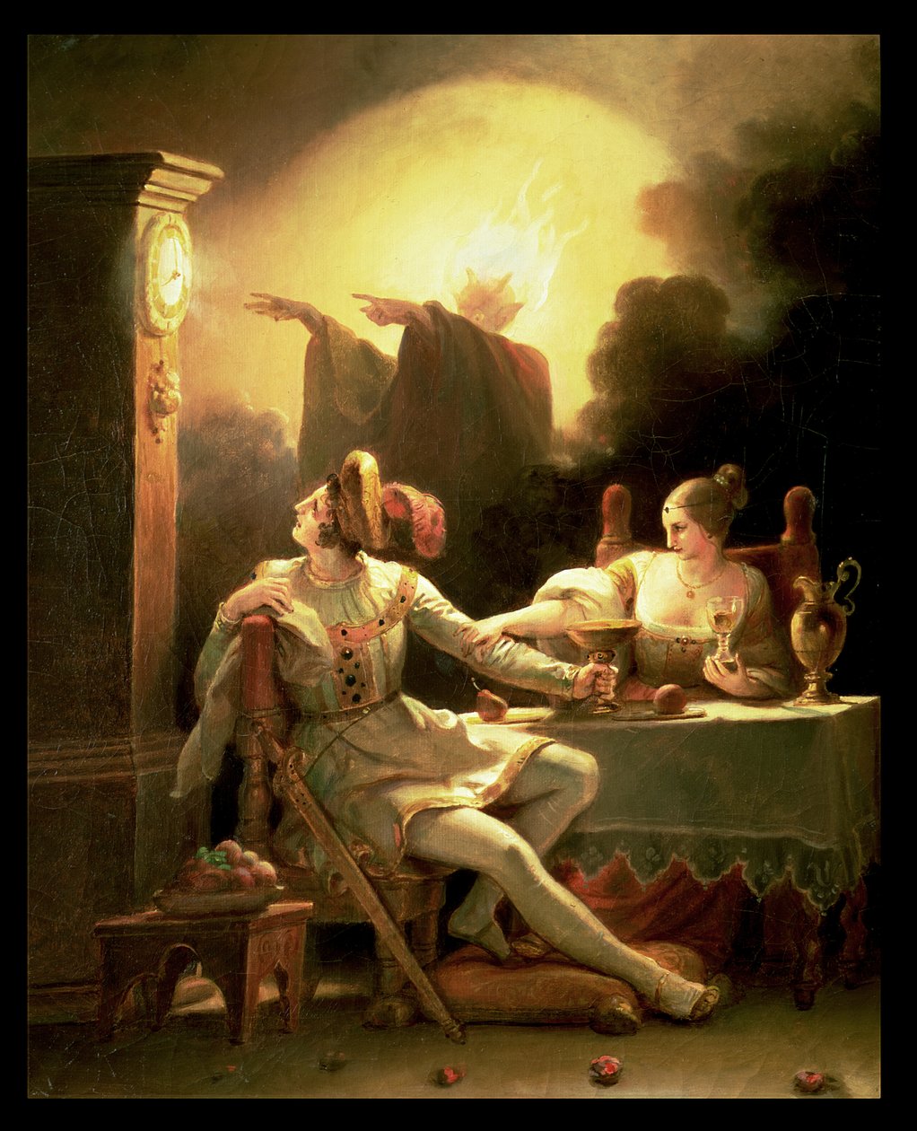 Die tödliche Stunde: Fantastisches Thema II von Alexandre Evariste Fragonard