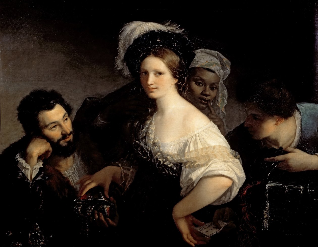 Die junge Kurtisane von Alexandre Francois Xavier Sigalon