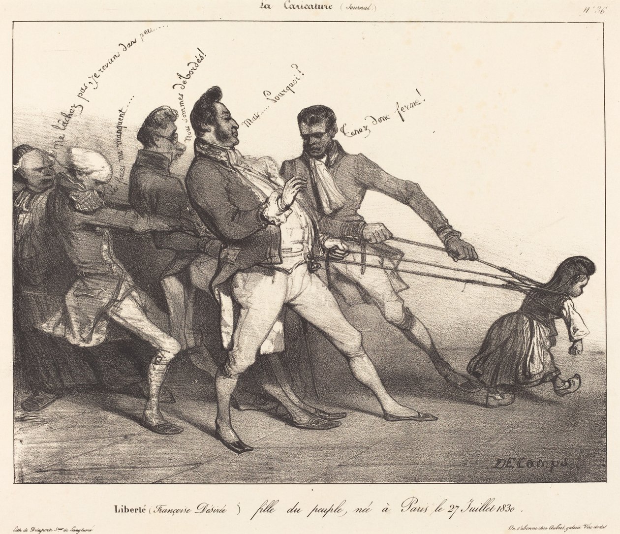 Freiheit von Alexandre Gabriel Decamps