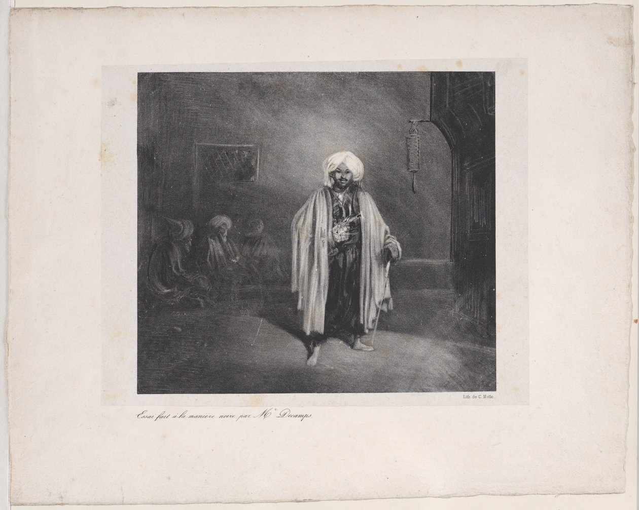 Stehender Türke, 1831 von Alexandre Gabriel Decamps