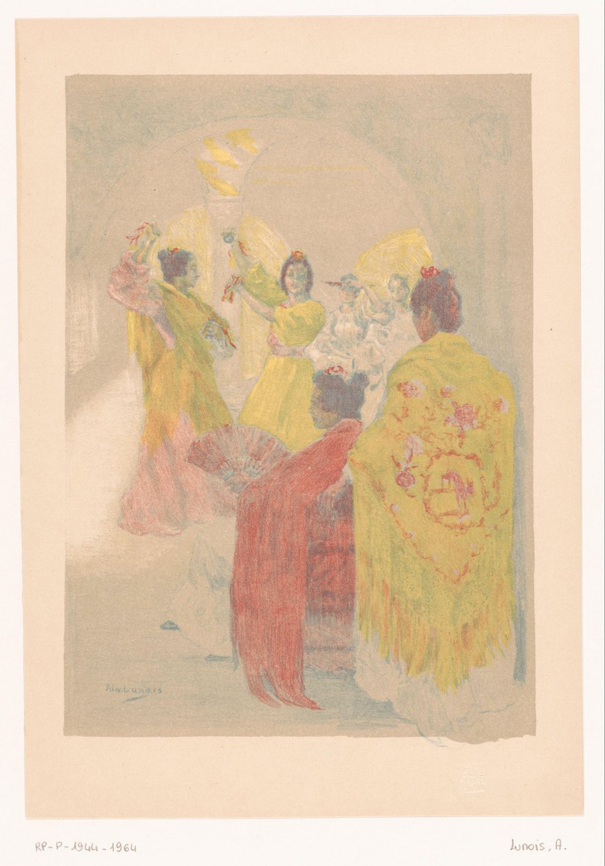 Frauen aus Sevilla von Alexandre Lunois