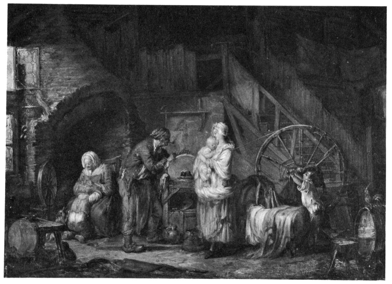 Der Messerschleifer und seine Familie von Alexandre Moitte