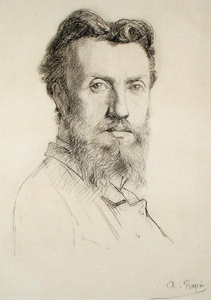 Selbstporträt von Alexandre Rapin