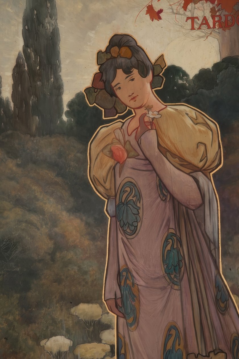 Allegorie des Herbstes von Alexandre de Riquer