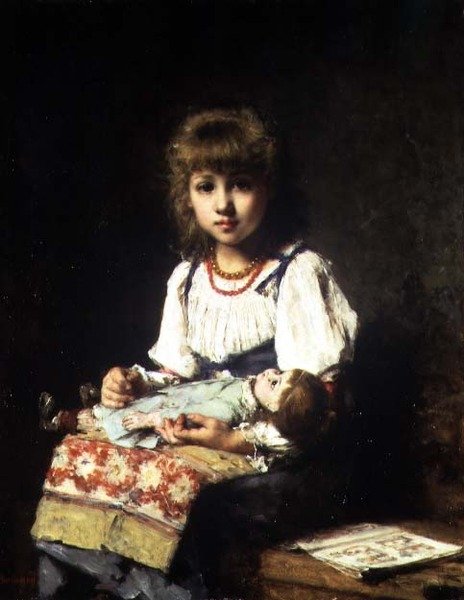 Mutter spielen von Alexei Alexevich Harlamoff