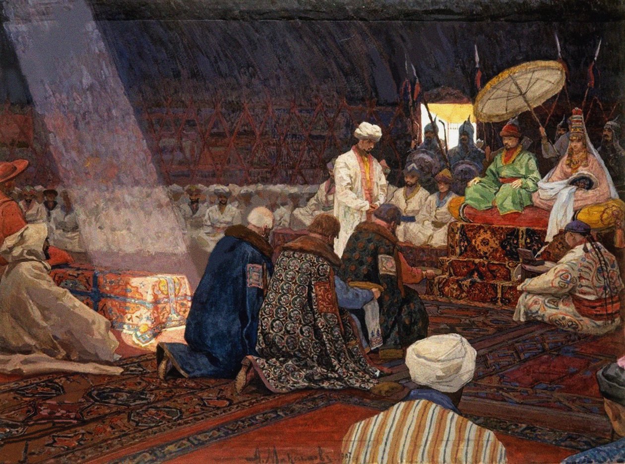 An der Goldenen Horde, 1907 von Alexei Fedotovich Maximov