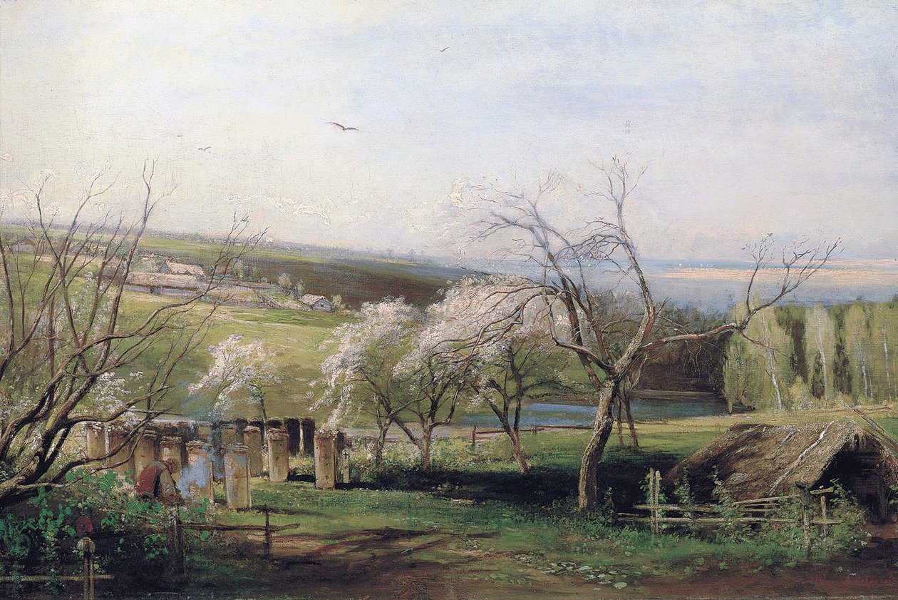 Landschaftsansicht von Alexei Kondratyevich Savrasov