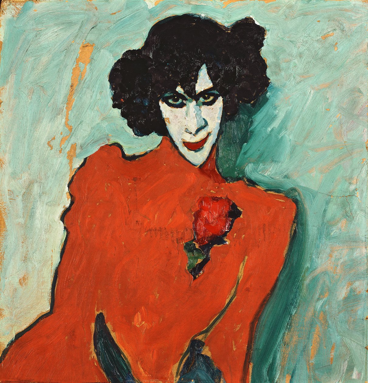 Porträt des Tänzers Aleksandr Sakharov von Alexej von Jawlensky