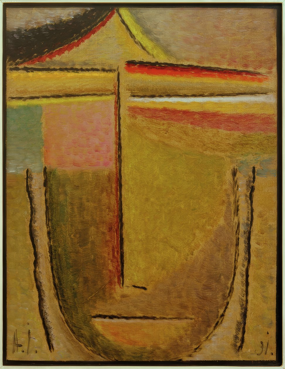 Abstrakter Kopf: Apoll von Alexej von Jawlensky