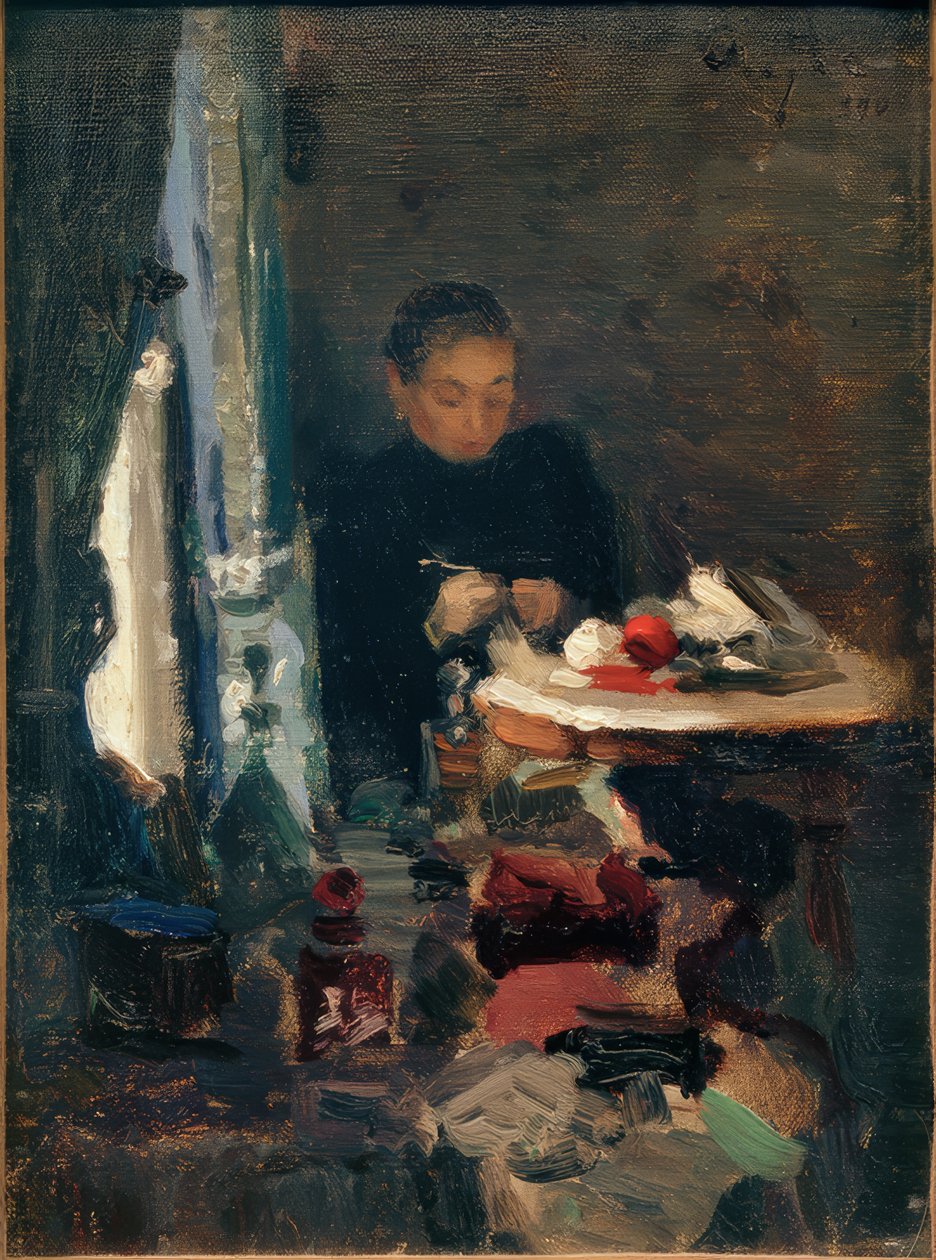 Die Mutter des Künstlers von Alexej von Jawlensky
