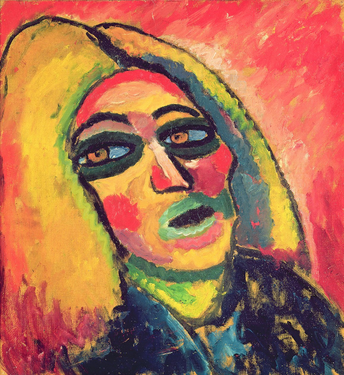 Porträt einer Frau, 1912 von Alexej von Jawlensky