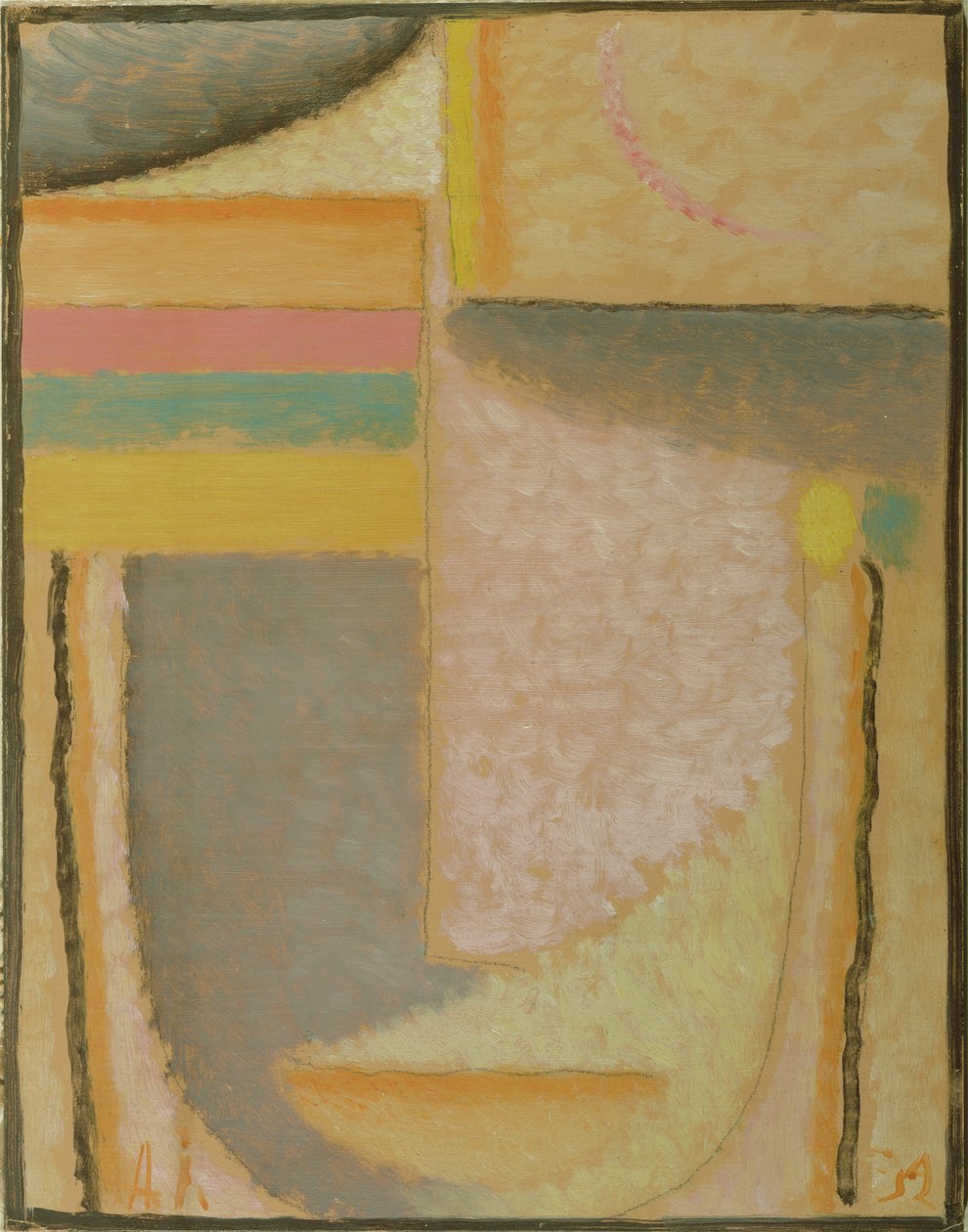 Der letzte Strahl, 1931 von Alexej von Jawlensky