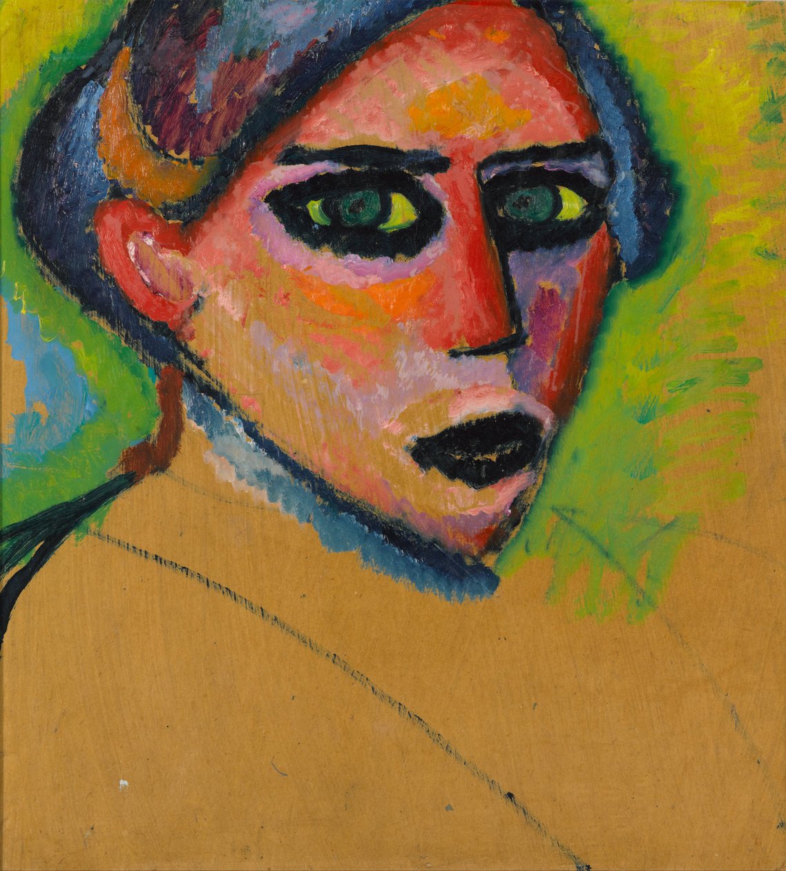 Gesicht einer Frau von Alexej von Jawlensky