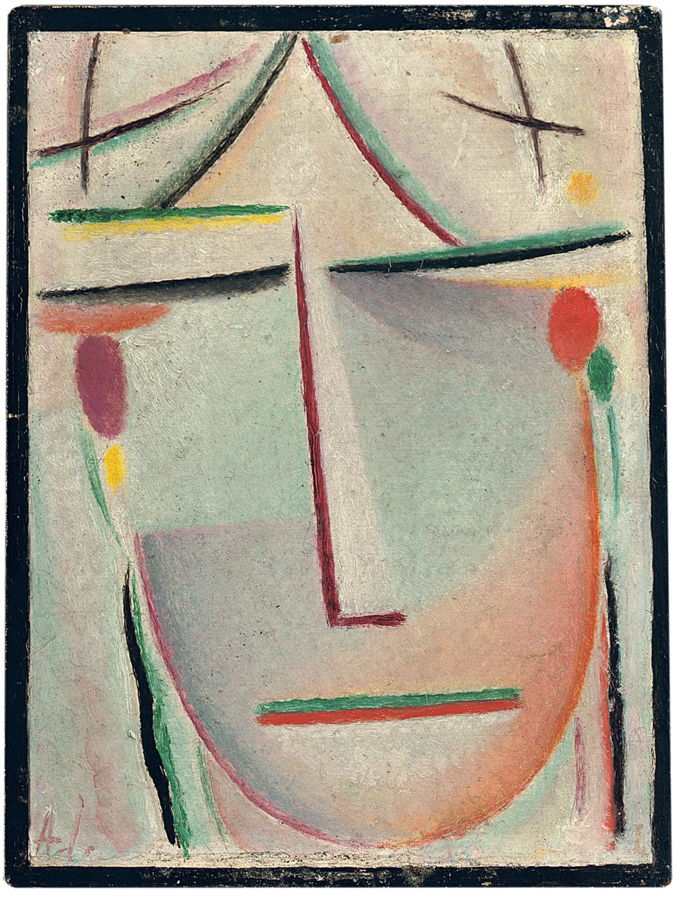 Abstrakter Kopf, ca. 1921 von Alexej von Jawlensky