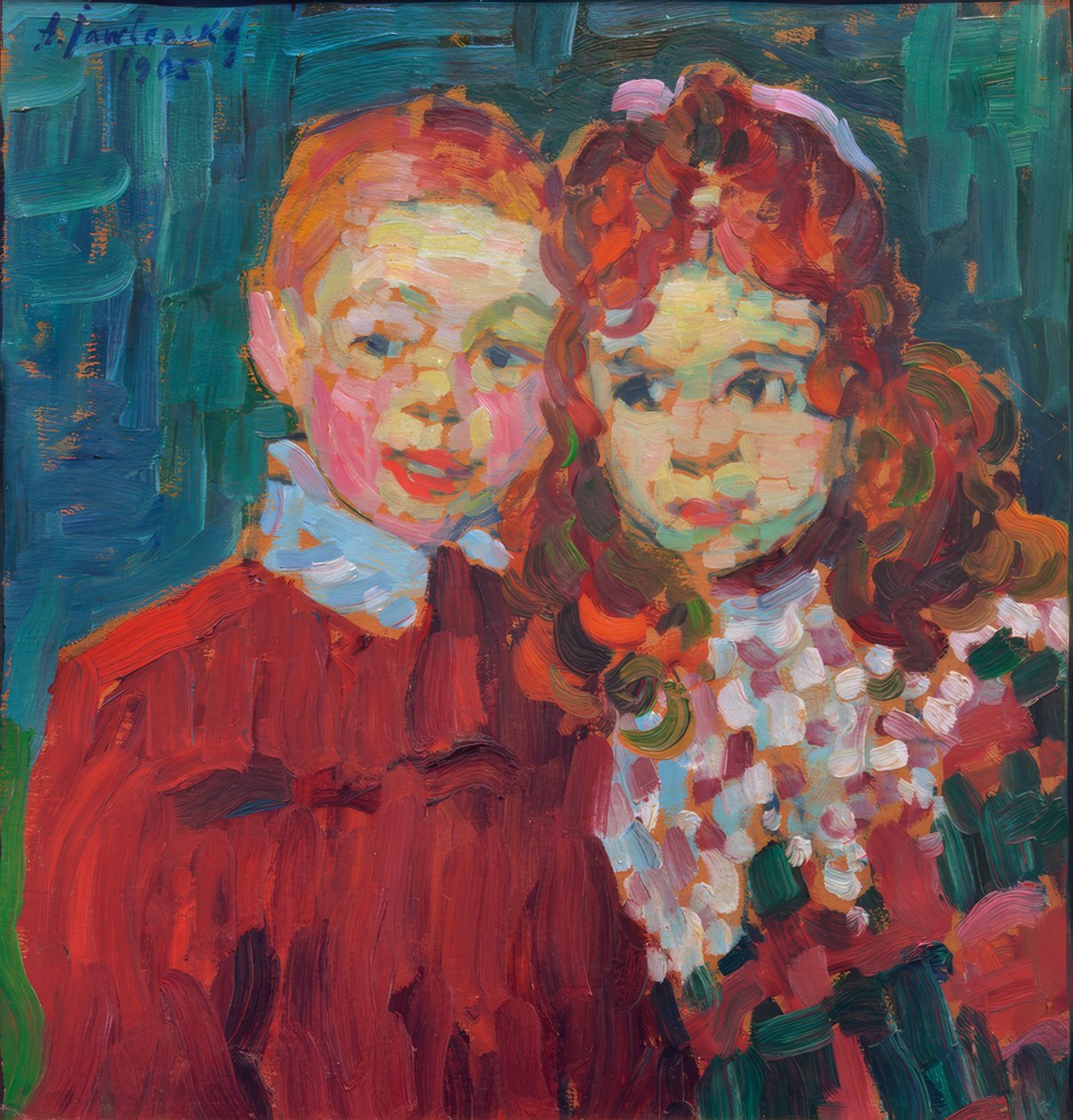 André und Katja von Alexej von Jawlensky