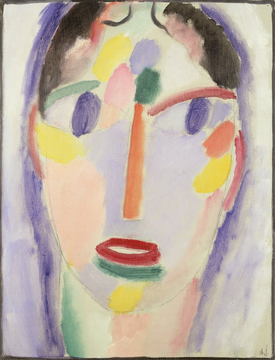 Blauer Kopf von Alexej von Jawlensky