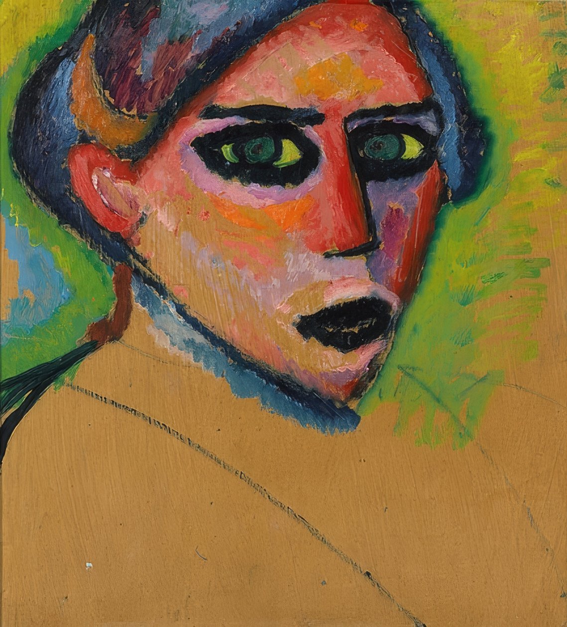 Frauengesicht von Alexej von Jawlensky
