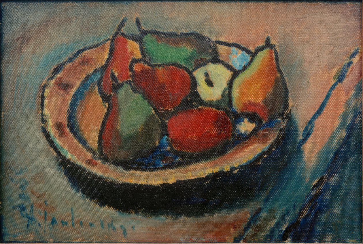Früchtestillleben von Alexej von Jawlensky
