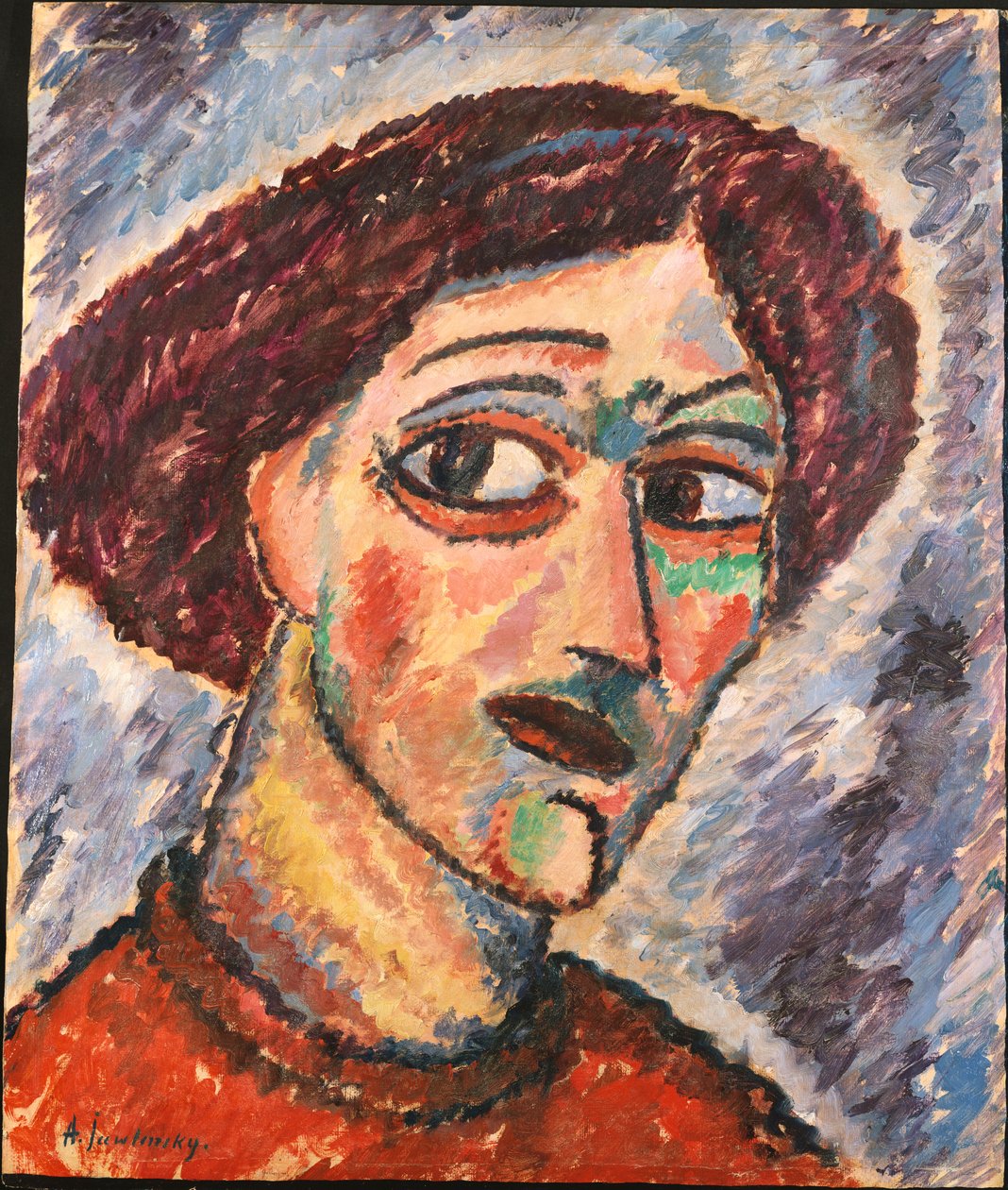 Geneigter Kopf, ca. 1913 von Alexej von Jawlensky