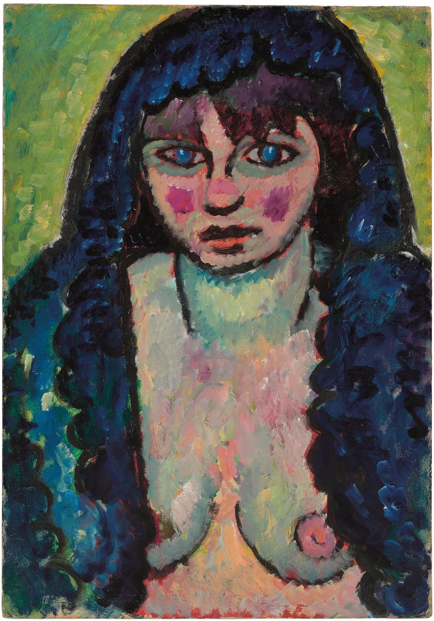 Porträt einer Frau, ca. 1912 von Alexej von Jawlensky