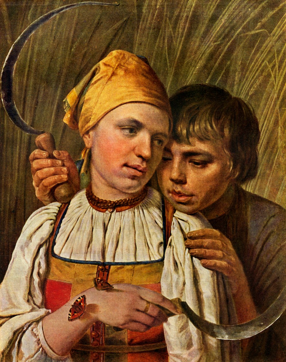 Die Schnitter, ca. 1830, 1939 von Alexey Venetsianov