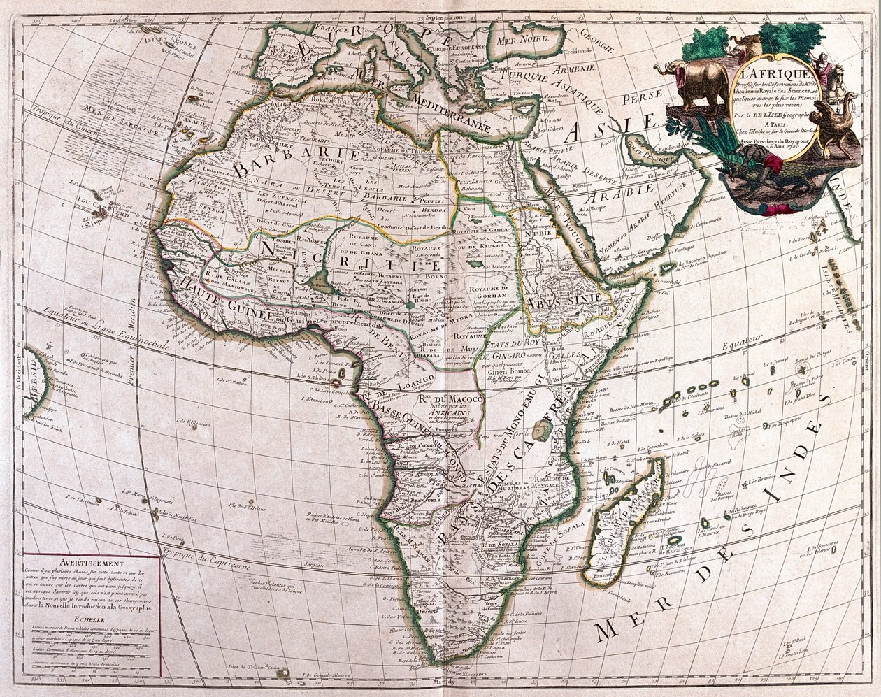 Afrika - von A von Alexis Hubert Jaillot