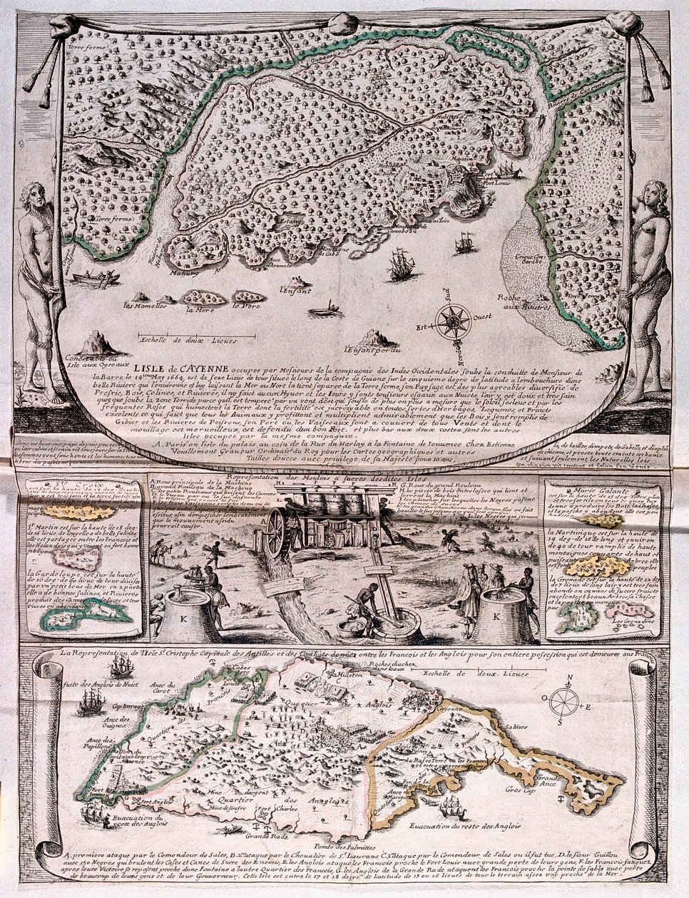 Französisch-Guayana, Südamerika - von A von Alexis Hubert Jaillot