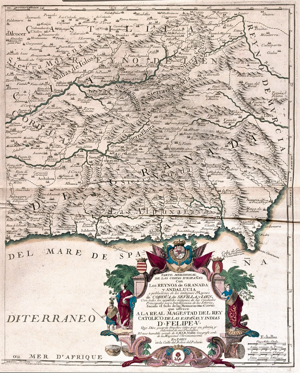 Granada und Andalusien, Spanien von Alexis Hubert Jaillot