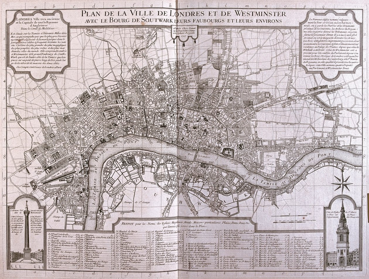 London und Westminster - England - von A von Alexis Hubert Jaillot