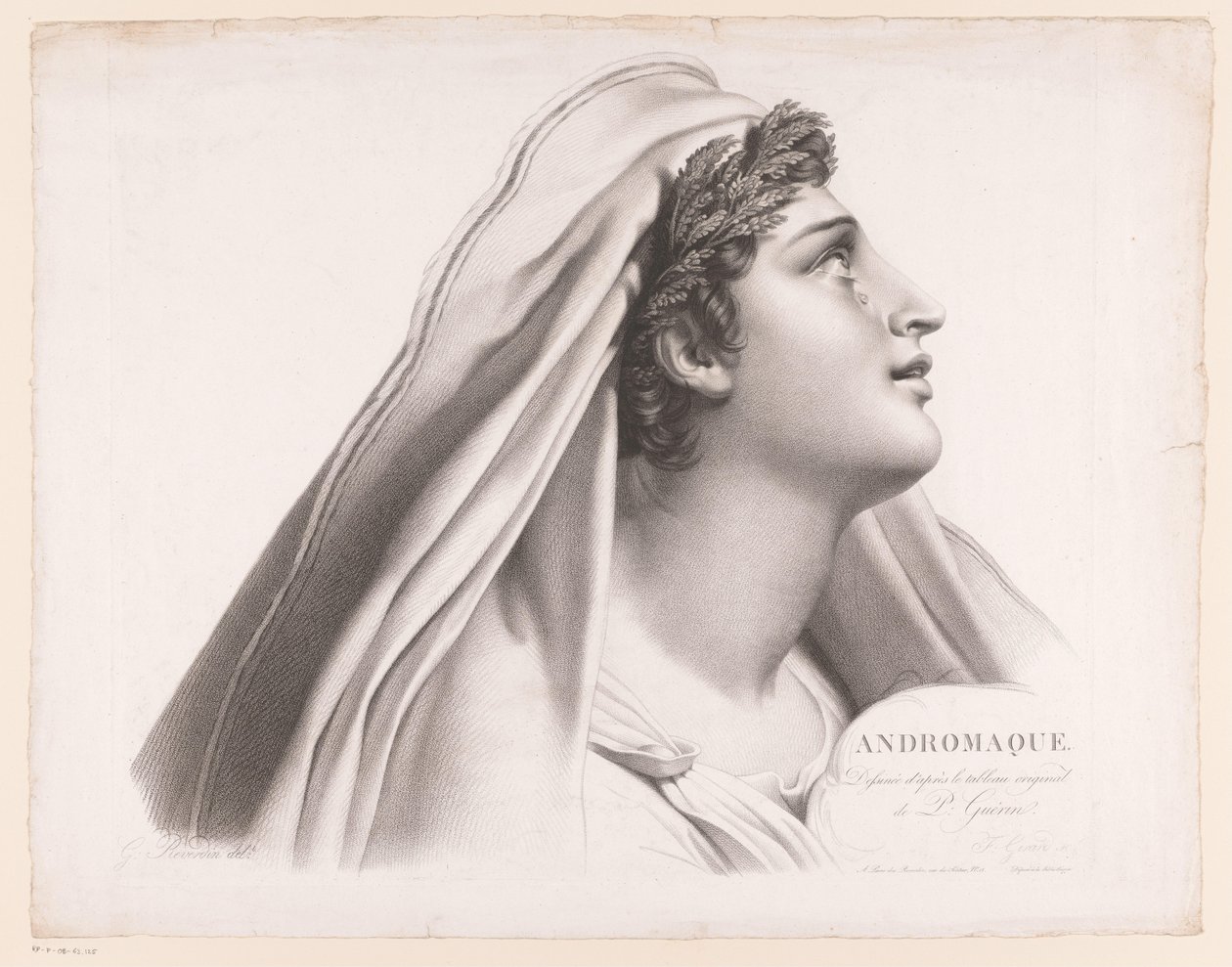 Andromache von Alexis François Girard