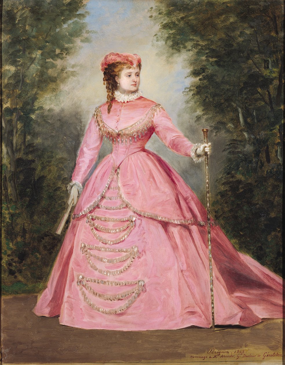 Hortense Schneider (1838-1920) 1868 von Alexis Joseph Perignon