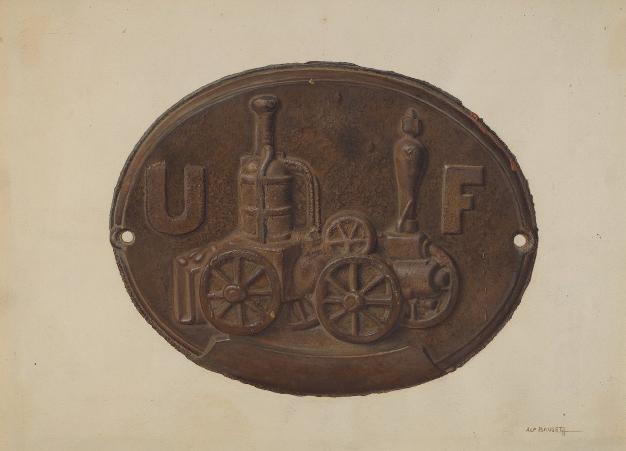 Feuermarke von Alf Bruseth