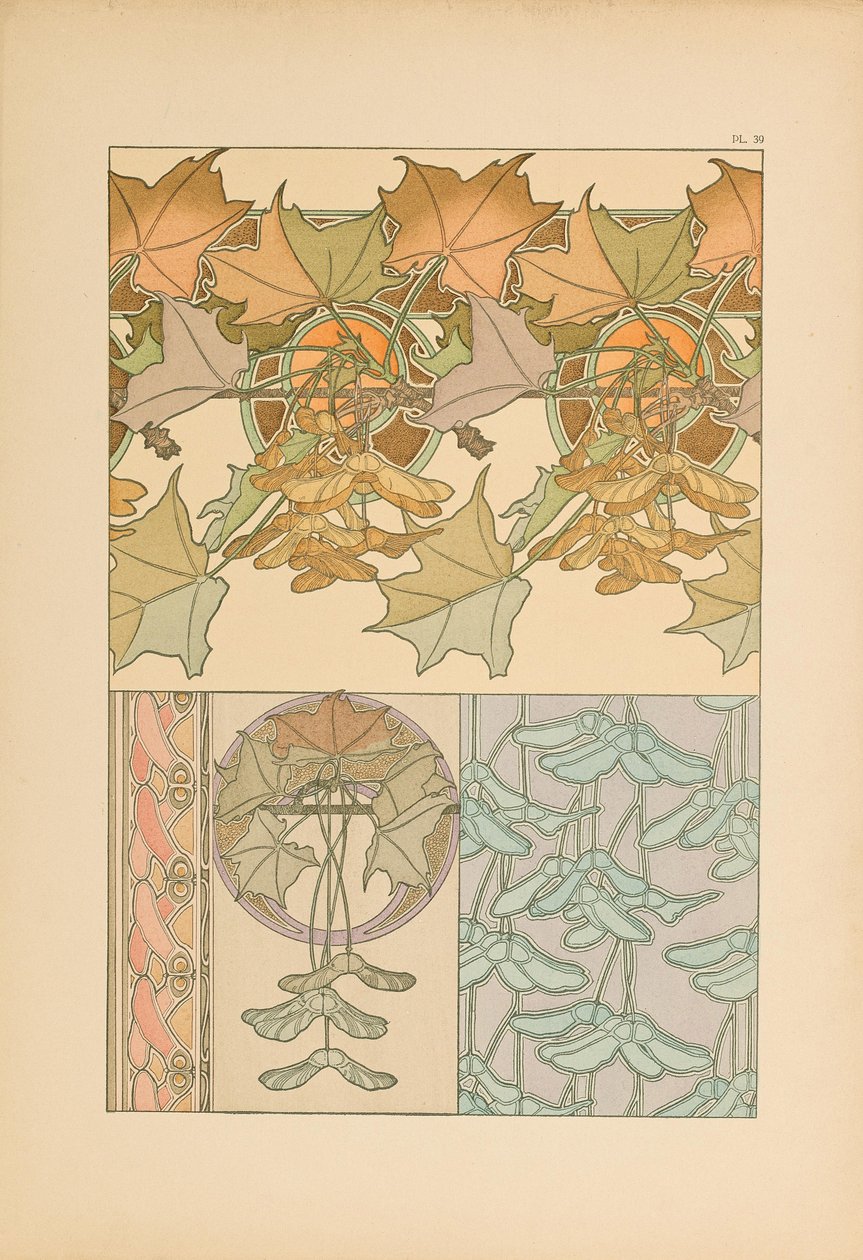 Dekorative Dokumente von Alfons Marie Mucha