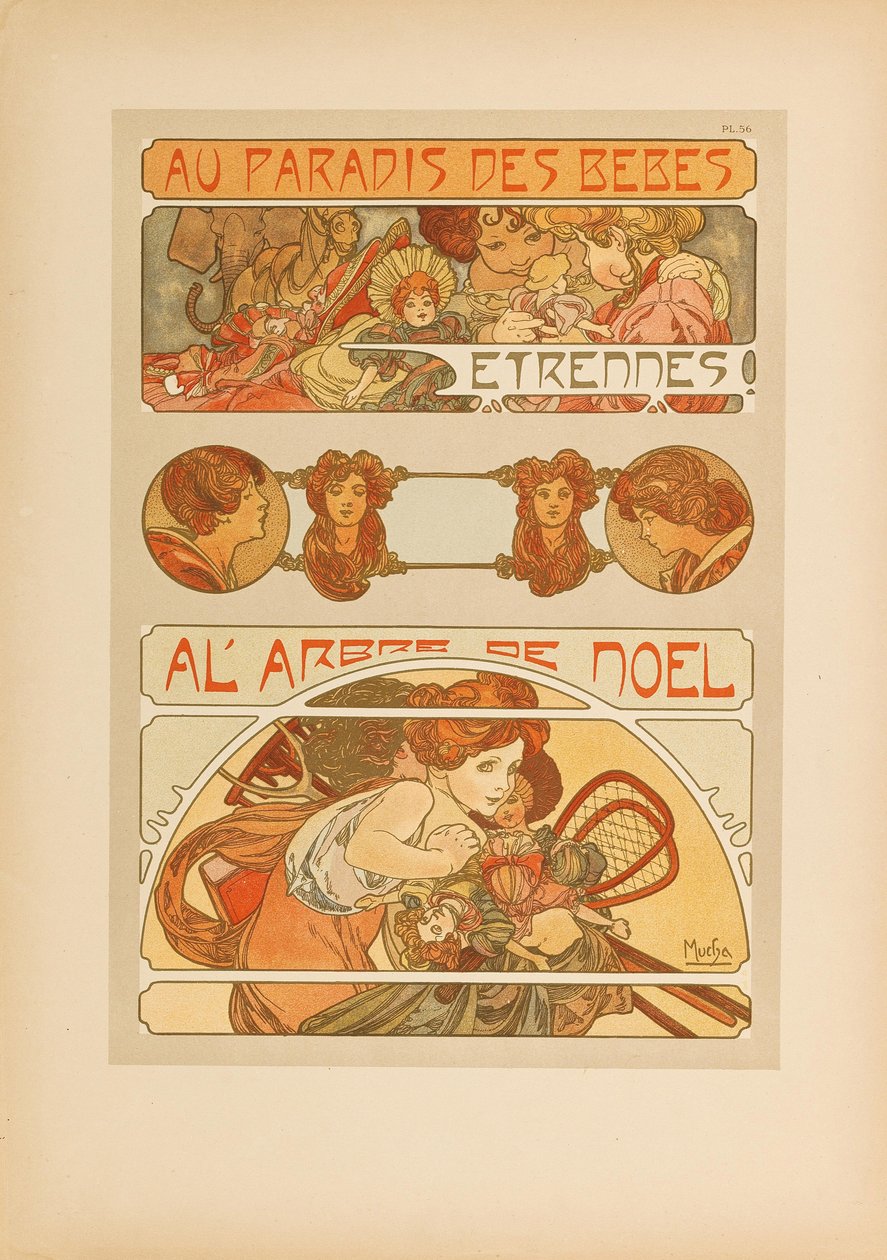 Dekorative Dokumente, 1902 von Alfons Marie Mucha