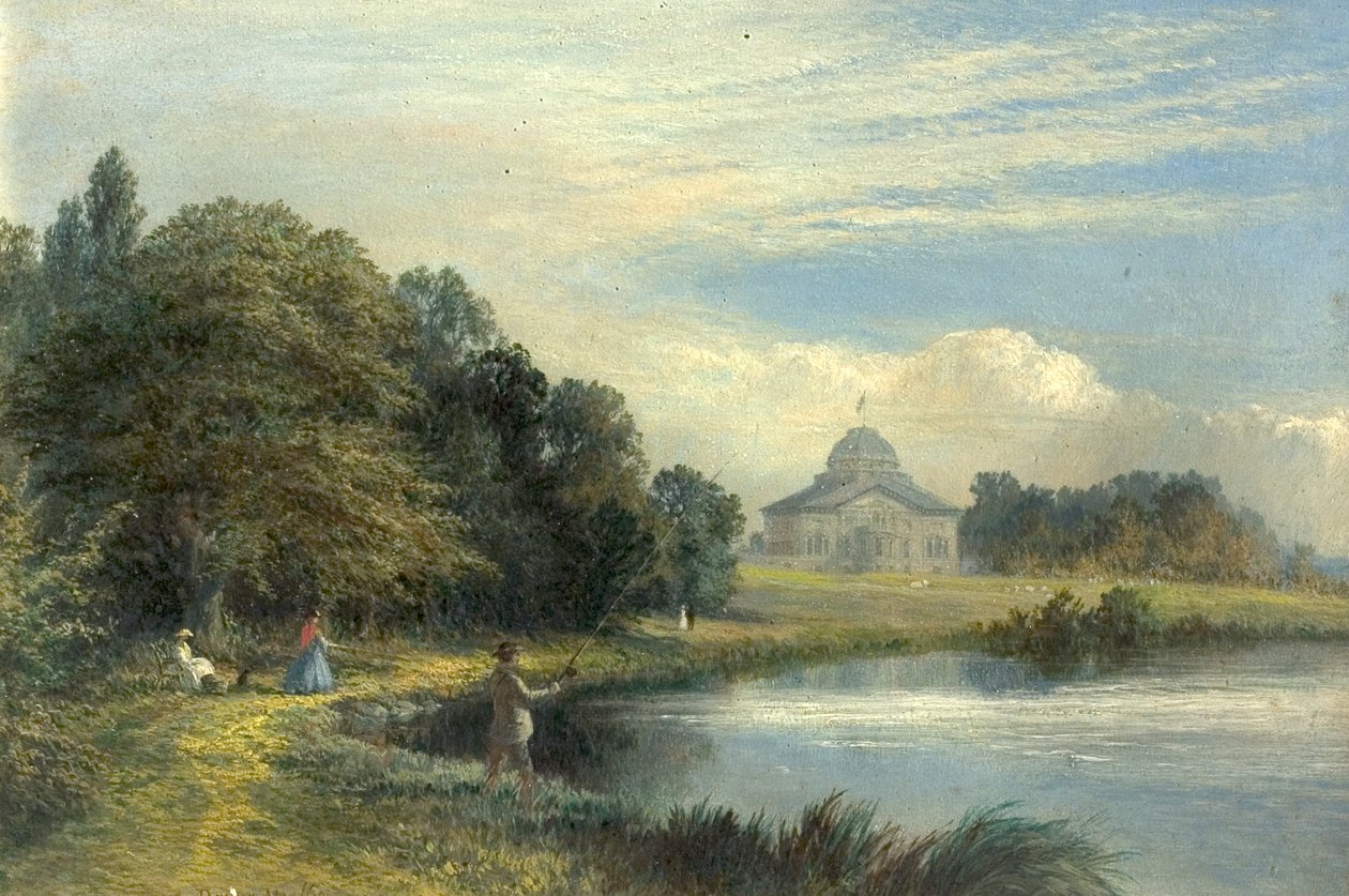 Nuthall Temple, Nottinghamshire von Alfred Dawson