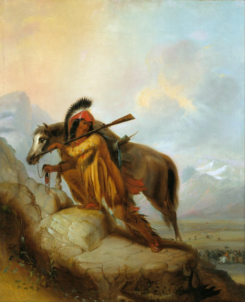 Der Skalplock von Alfred Jacob Miller
