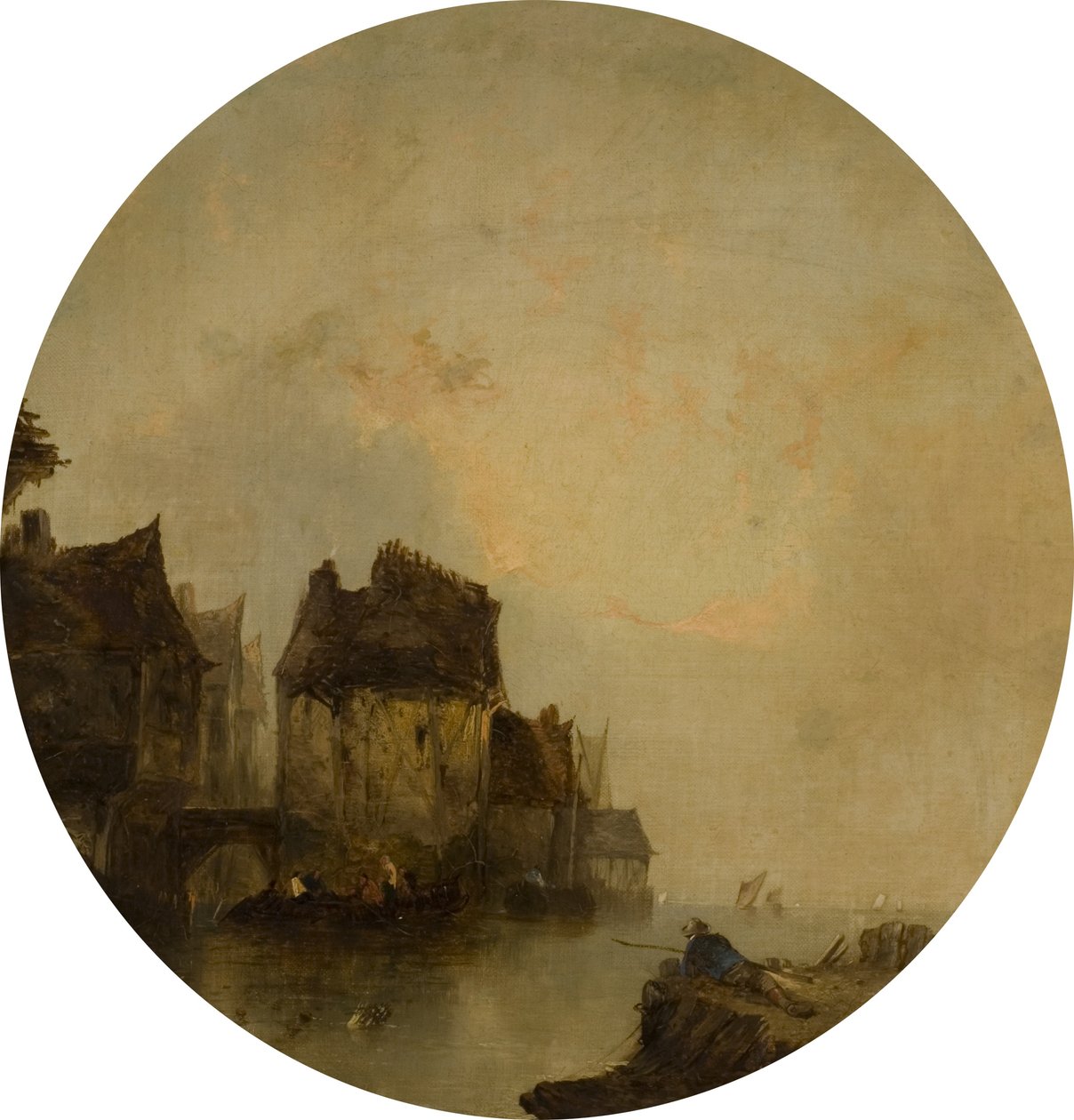Flusslandschaft von Alfred Montague