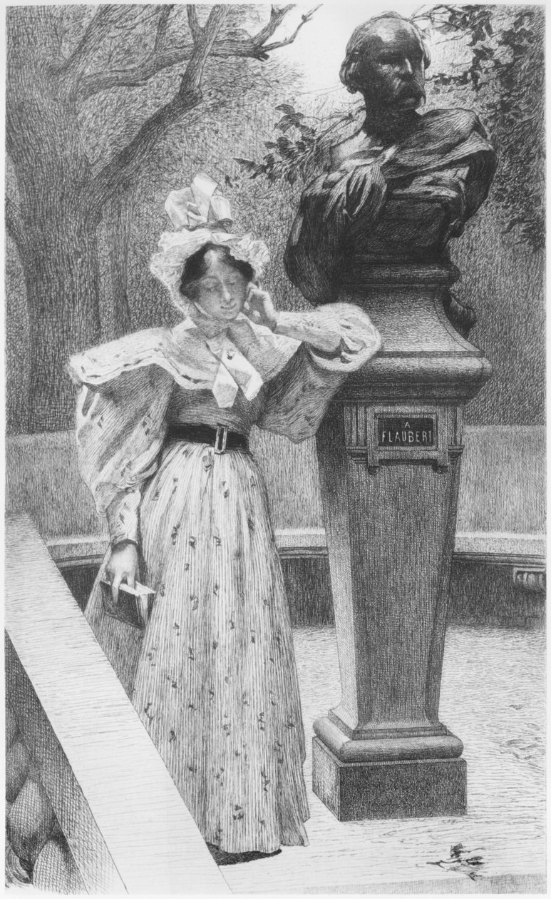 Emma Bovary, Frontispiz, Illustration aus 