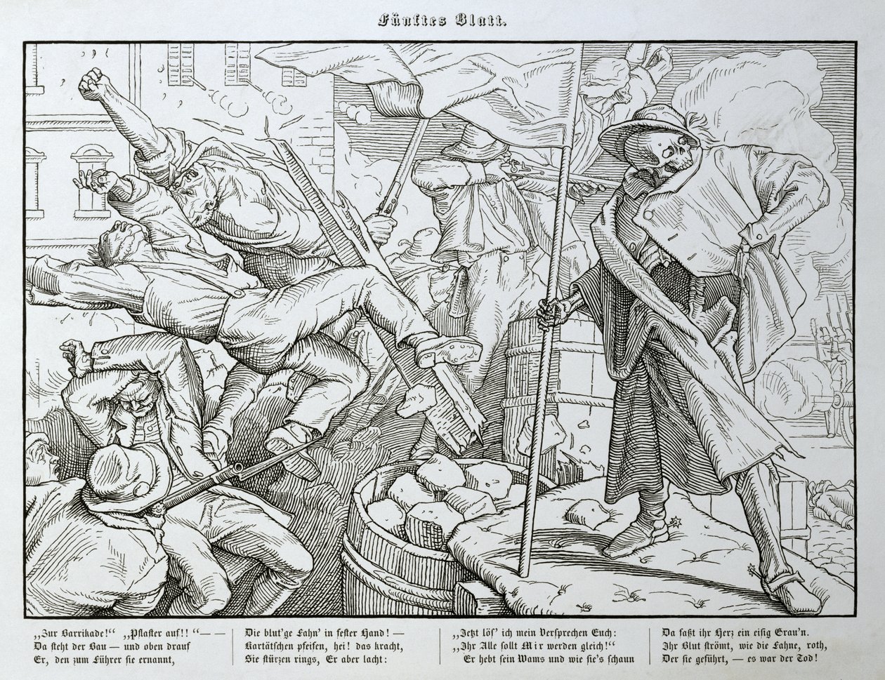 Tod auf der Barrikade, aus 