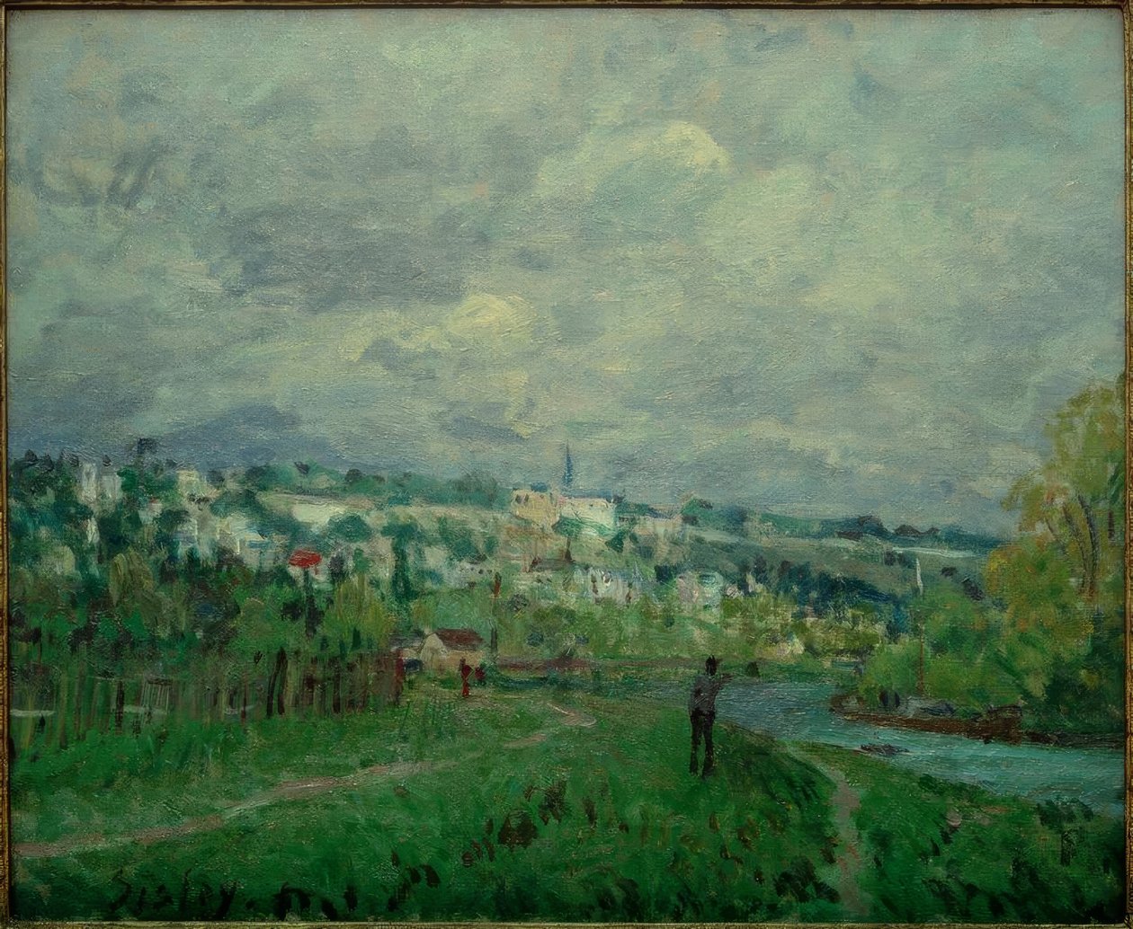 Die Seine in der Nähe von Saint-Cloud von Alfred Sisley